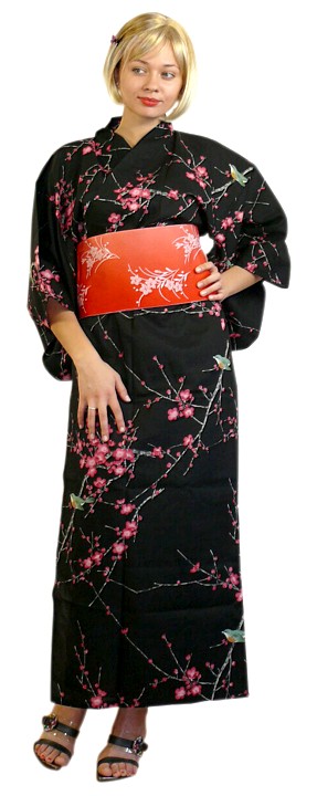 японское кимоно и пояс оби. Interia Japonica, интернет-магазин кимоно и японского искусства