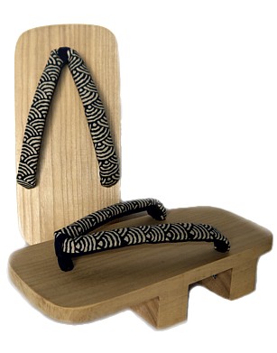 японская традиционная мужская обувь гэта