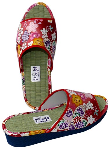 японская женскаяд омашняя  обувь ручной работы