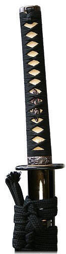 японский меч - деталь оплетки рукояти