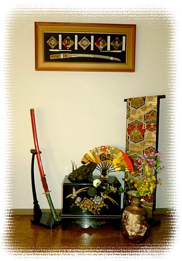 японские мечи, подставки для самурайского оружия, предметы самурайского вооружения. Interia Japonica интернет-магазин