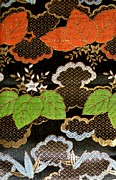 японский пояс оби для женского кимоно, винтаж, 1900-е гг.